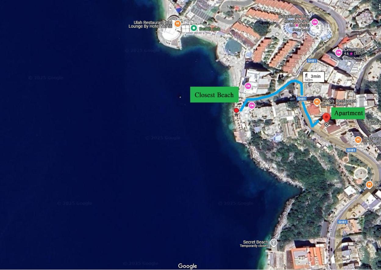 Del Mar Sea View Apartment Sarandë Eksteriør bilde