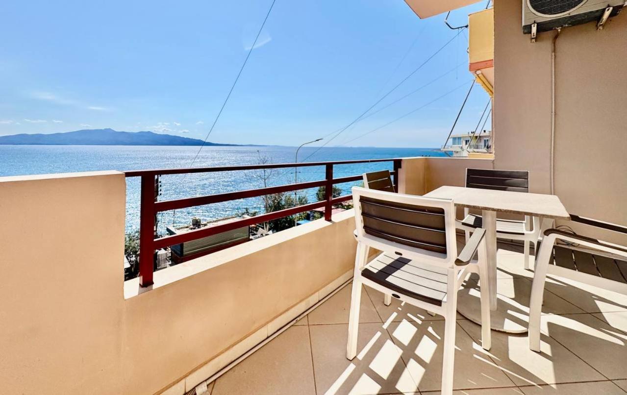 Del Mar Sea View Apartment Sarandë Eksteriør bilde