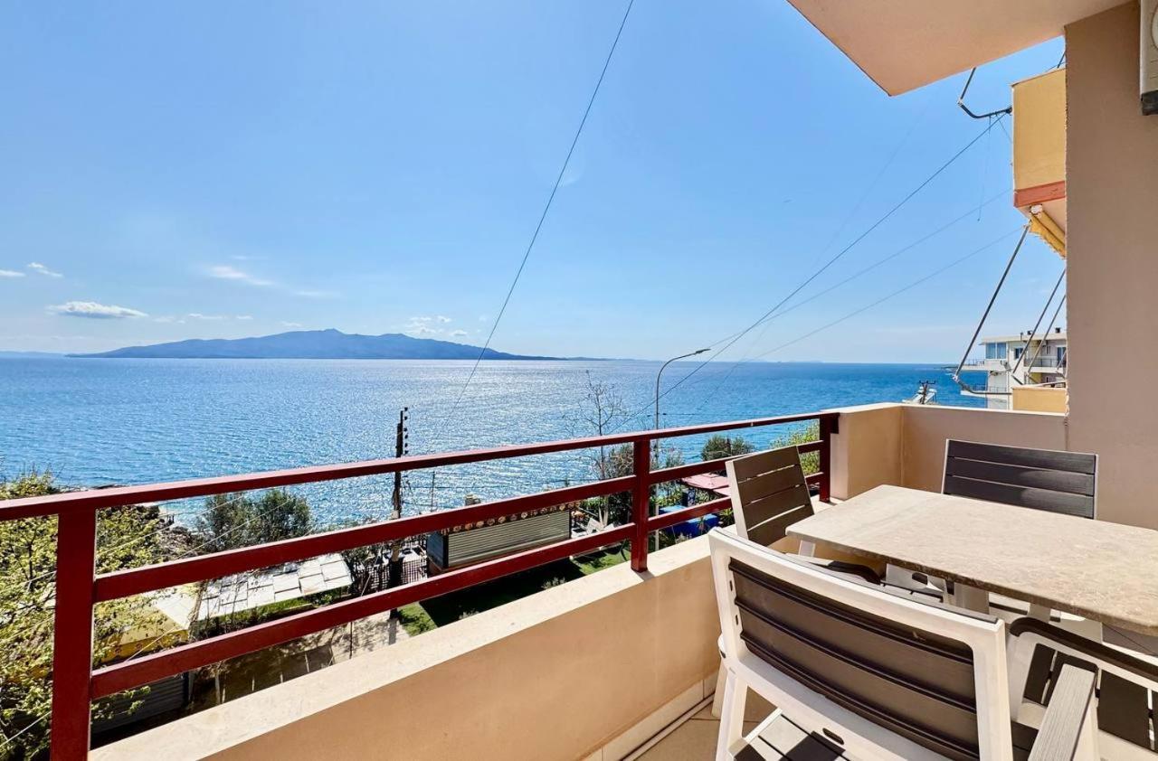 Del Mar Sea View Apartment Sarandë Eksteriør bilde